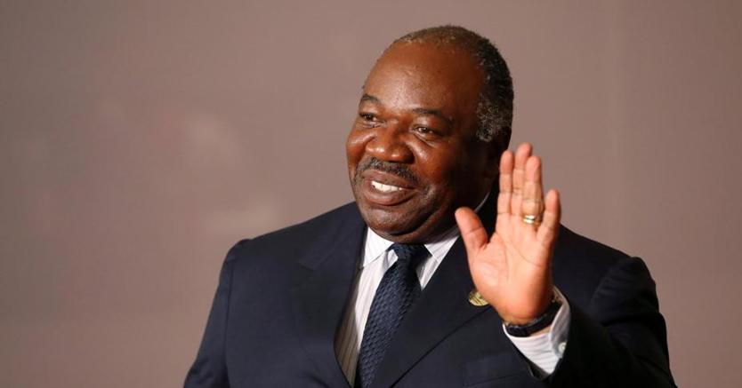 Il presidente del Gabon Ali Bongo Ondimba in una foto d’archivio del luglio 2018 (Reuters)